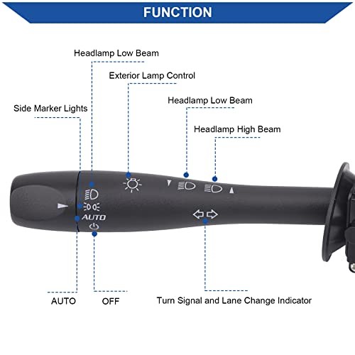 Multfuncton Swtch Replacement Saturn Aura Pontac G6 Chevrolet - View #6