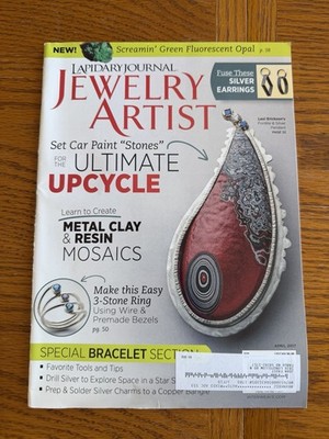 Vintage Lapidary Journal Jewelry Art April 2017 Magazine Book