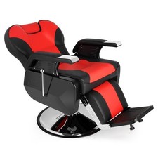 Hydraulic Reclining Barber Chairs Heavy Duty Salon Chair for Hair Stylist Tattoo