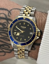 Tiqua Quartz Deep Sea Diver 200M ( Not Working)