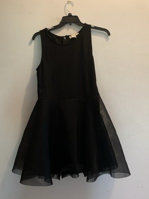 Nicki Minaj Women Black Tulle & Kit Awesome Cocktail Dress Sz XL