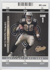 2004 Fleer Authentix Deuce McAllister #89 7l6