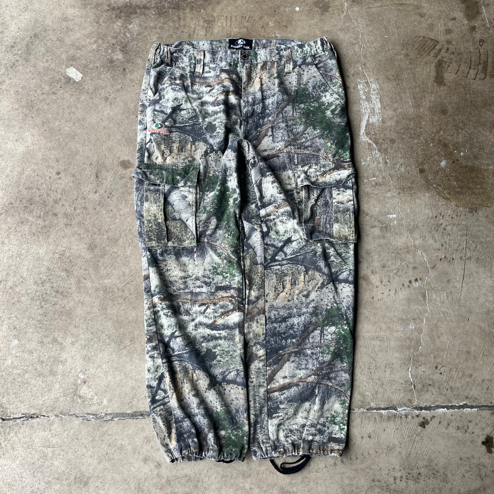 Vintage Realtree Camo Cargo Pants 36x32 Large Baggy Fit