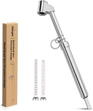 Tire Pressure Gauge 10-150psi 1-10bar Tire Pressure Checker Dual Head Nilight