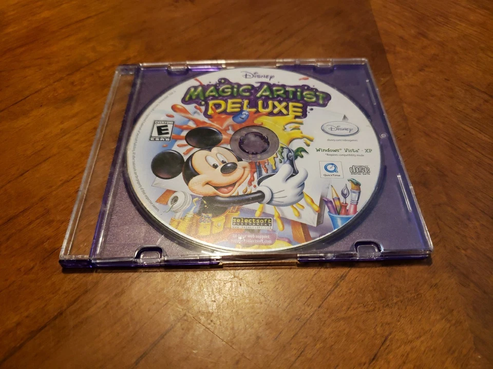 Disney Magic Artist Deluxe - PC Art Sim - New Sealed - Image 4 of 4