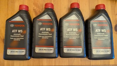 4 Quart Genuine Toyota ATF WS Automatic Transmission Oil Fluid ATFWS 00289-ATFWS