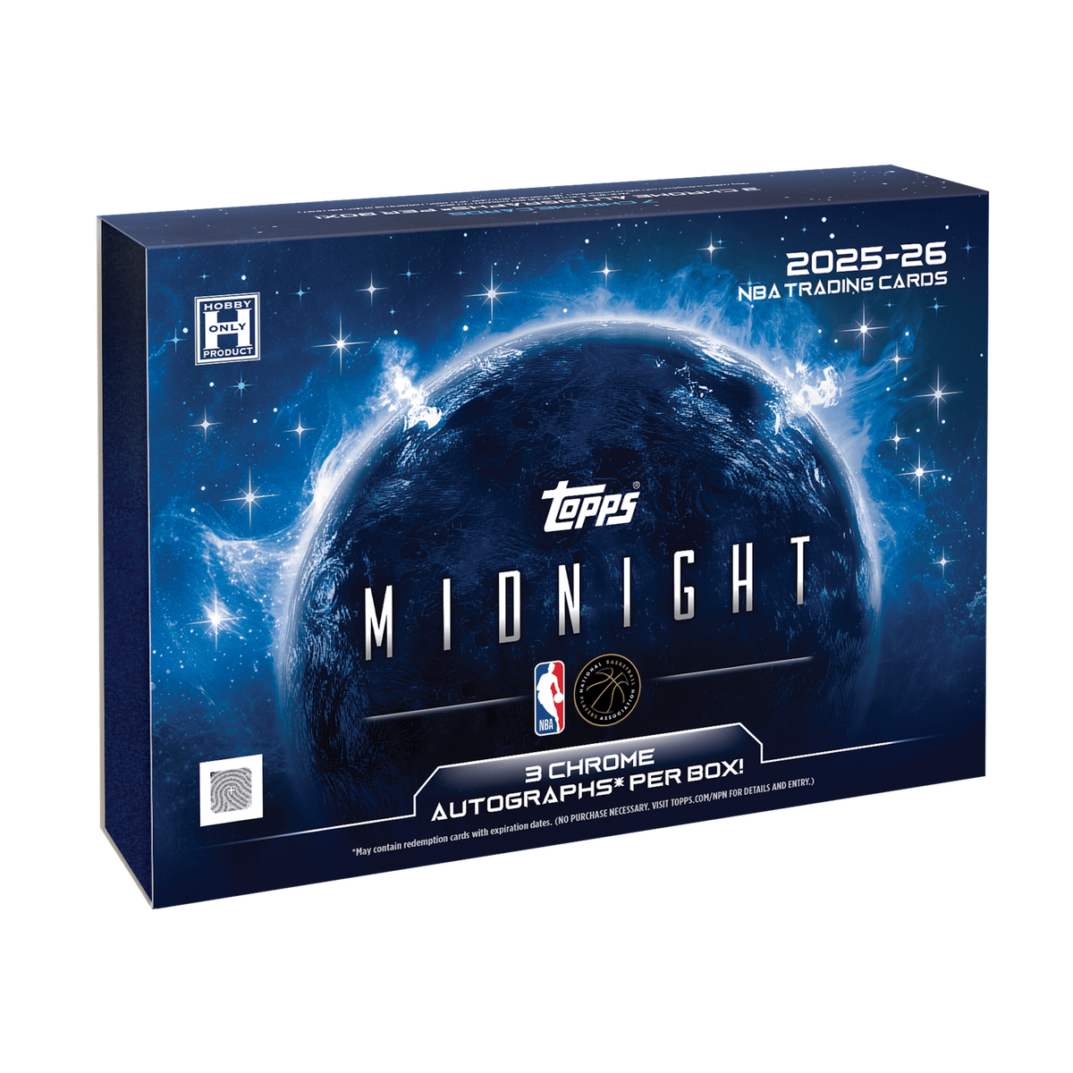 2025-26 Topps MIDNIGHT Basketball HOBBY BOX (3 AUTOs) NBA Brand