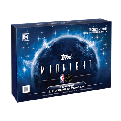 2025-26 Topps MIDNIGHT Basketball HOBBY BOX (3 AUTOs) NBA Brand