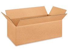 Pack of 25 18 X 8 X 6" Long Corrugated Boxes