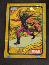 2025 Topps Chrome Marvel Sapphire Gold Sapphire Refractor #11 Super-Skrull /50