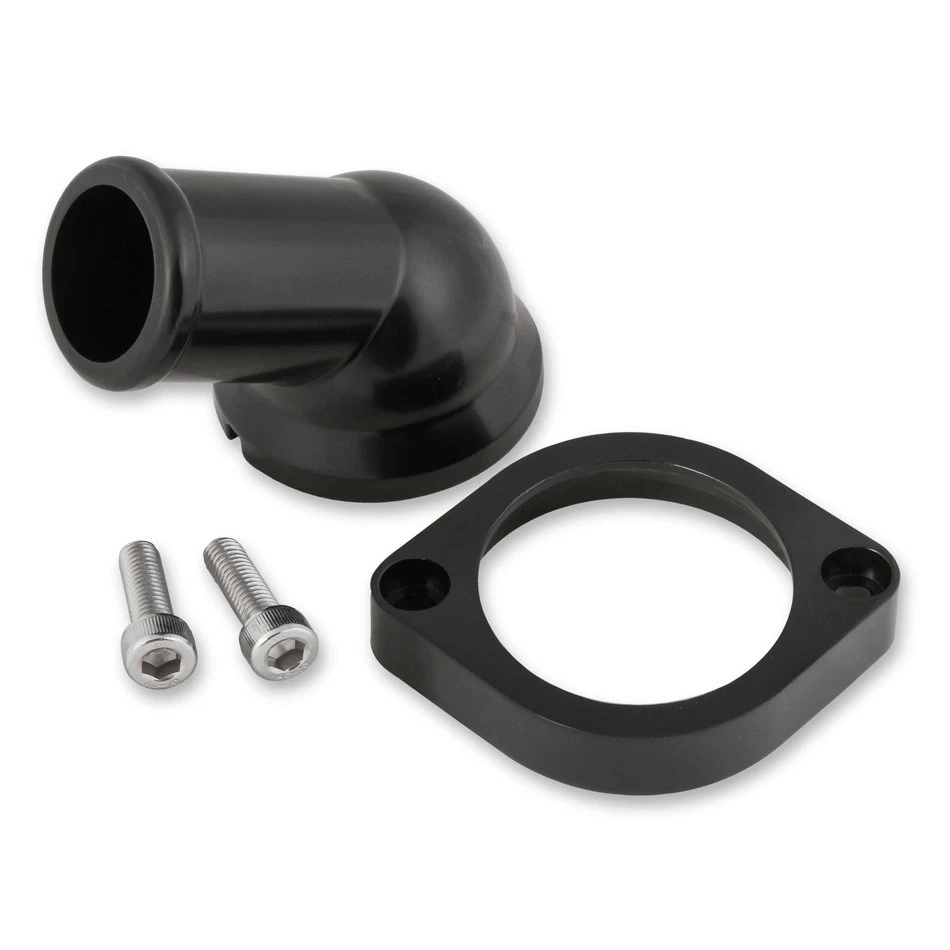 Mr Gasket 2670BK, One Black Aluminum Water Neck - Swivel Style Gm Ls Fits 97-Up - Image 3 of 4
