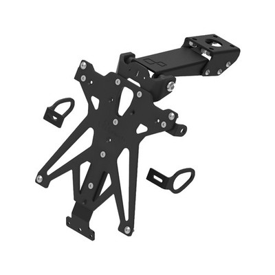 KIT VERSTELLBARER KENNZEICHENHALTER LIGHTECH MIT KENNZEICHENLEUCHTE FÜR YAMAHA R6 2018 2019 2020