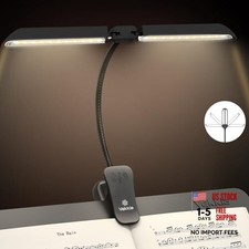 64 Led Rechargeable Music Stand Light - Folding Clip On Piano Lamp, 5.0