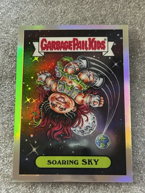 2026 Topps Chrome WWE Garbage Pail Kids GPK Soaring Sky IYO SKY SSP