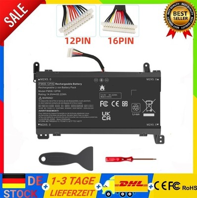 Für HP FM08 12/16 Pin Battery Akku 922976-855 922977-855 922753-421 HSTNN-LB8B
