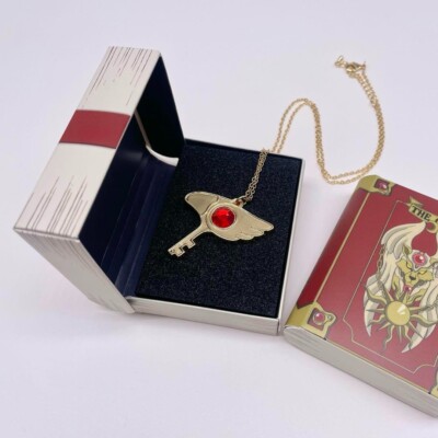Card Captor Sakura 25th Anniversary Exhibition Seal Key Necklace