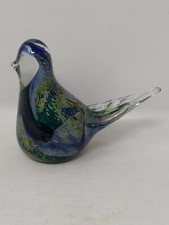 MDINA??? GLASS BIRD with DAMAGED BEAK aprox 3.5" in height