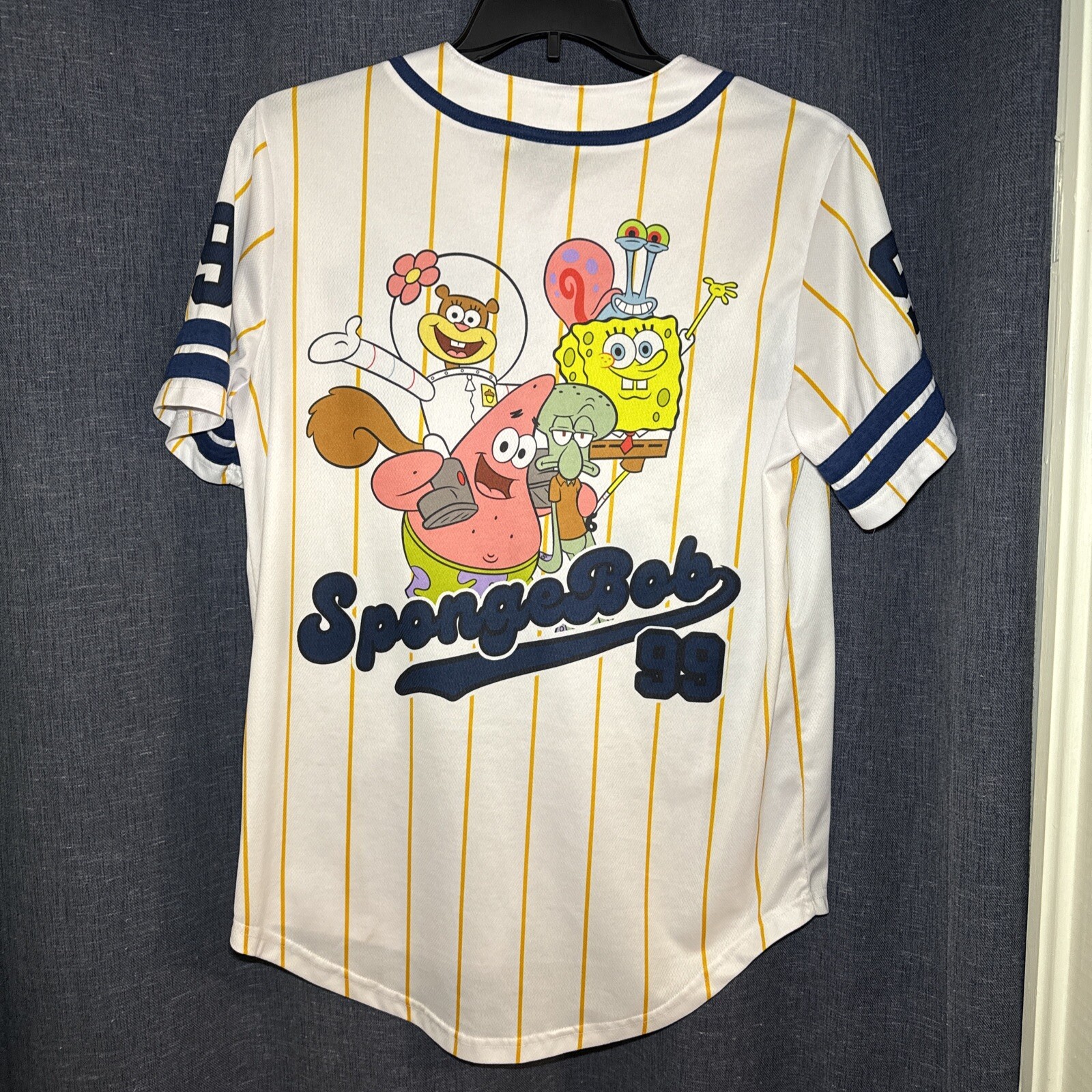 Nickelodeon Spongebob Squarepants White/Blue/Gold… - image 3