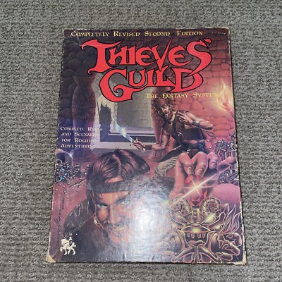Thieves Guild Boxed Set Game 2nd Edition by Gamelords 3901 Complete 1984