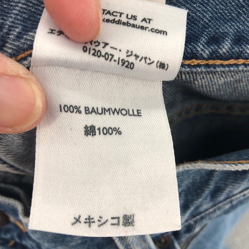 Eddie Bauer Jeans Womens 12 Blue Medium Wash Denim Crop Capri Everyday Vintage - Bild 10 von 12