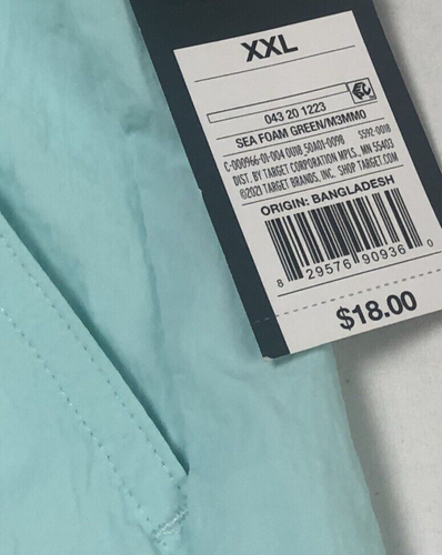 Orignal User Herren Größe 2XL grün menta Bademode Shorts elastischer Bund Taschen - Bild 5 von 11
