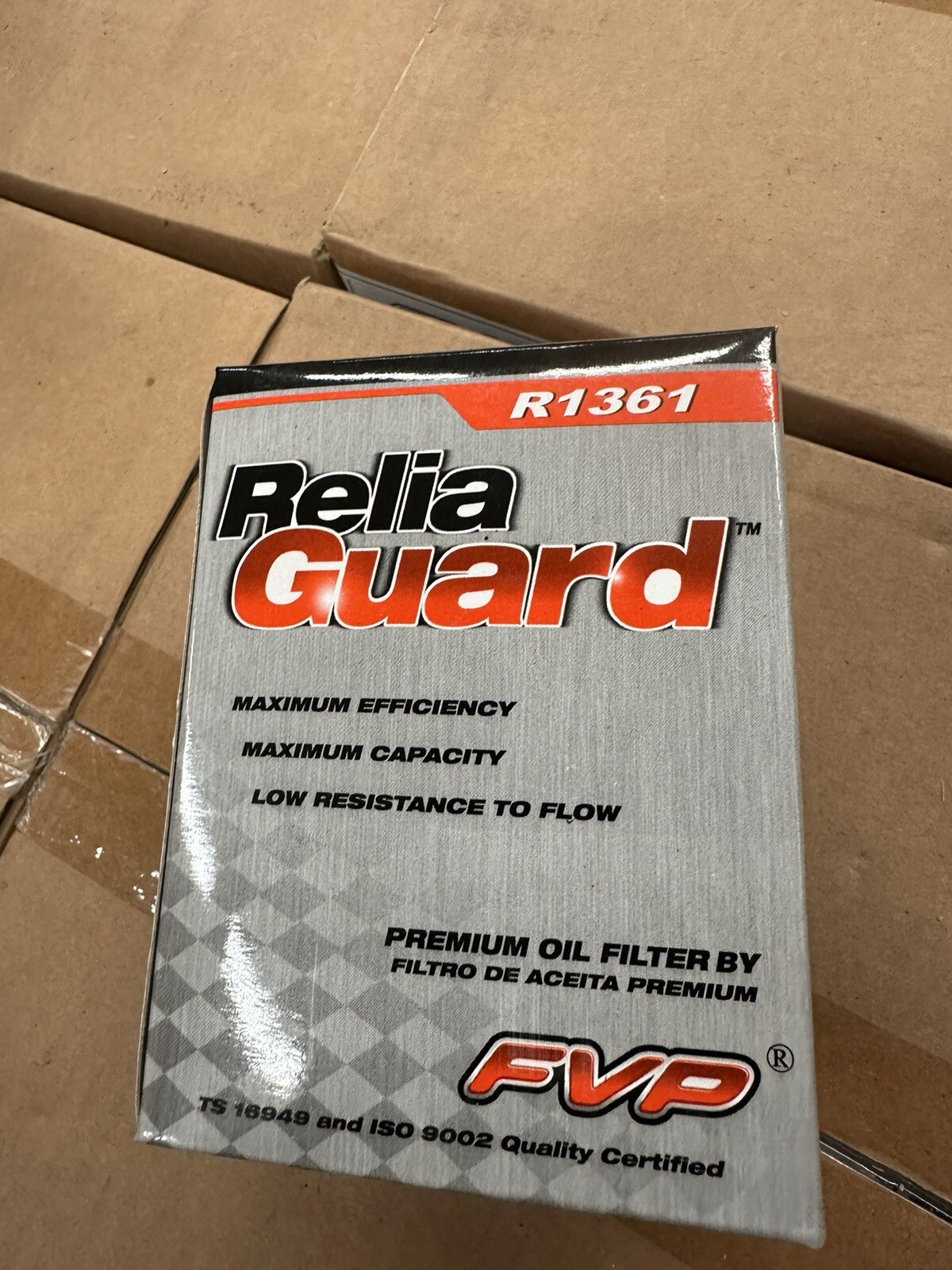 Relia Guard R1361 FVP Oil Filter New In Box