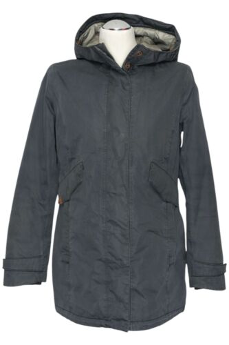 Camel Active Damen Anorak Jacke Thermore 38 blau leicht gefüttert Kapuze