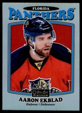 2017-18 O-Pee-Chee Platinum 2016-17 OPC Update Aaron Ekblad Auto Florida