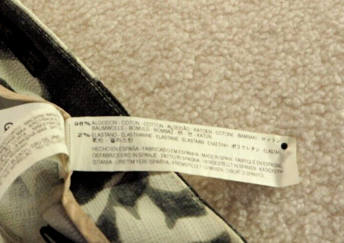 Zara Basic Black Grey White Pattern Side Zip Cott… - image 7