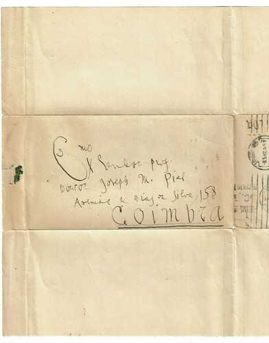 Autograph Afonso Lopes Vieira (1878-1946) Schriftsteller Portugal Brief 1942 - Picture 7 of 8