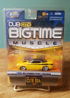 Jada Dub City Big Time Muscle '70 Plymouth Cuda 1:64 Scale