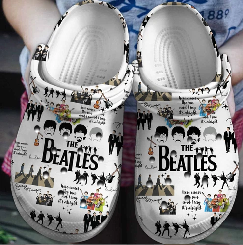 The Beatles Music Clogs Shoes Comfortable For Men Women