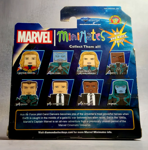 CAPTAIN MARVEL ~ Marvel Minimates / STARFORCE CAPTAIN MARVEL & KORATH @ 2019 - Picture 2 of 2