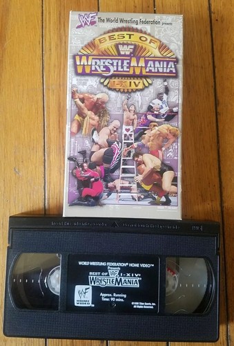 2 VHS WWF Best Of Raw Vol 1 (VHS, 1999) & WWE Best Of Wrestlemania I-XIV VHS - Picture 6 of 6