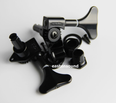 Wilkinson 3L+3R Bass Guitar Machine Heads Guitar Tuning Pegs Open Gear WJB-750
