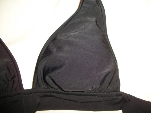 LADIES MISS SIZE SMALL RHINESTONE BIKINI TOP SWIMSUIT BATHINGSUIT BRA BY ARIZONA - Picture 4 of 7