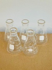 50 ml Glass Erlenmeyer Flask, a set of 5 units