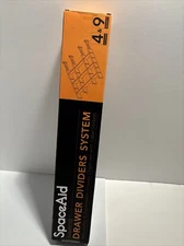 SpaceAid Bamboofor Home, Office, Dressers, 4 Dividers with 9 Inserts (8)