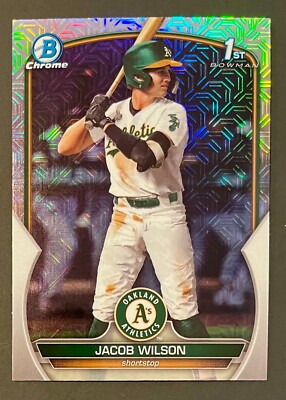  (you pick) Oakland Athletics 2023 Bowman Draft (autos, ASIA, parallels)  