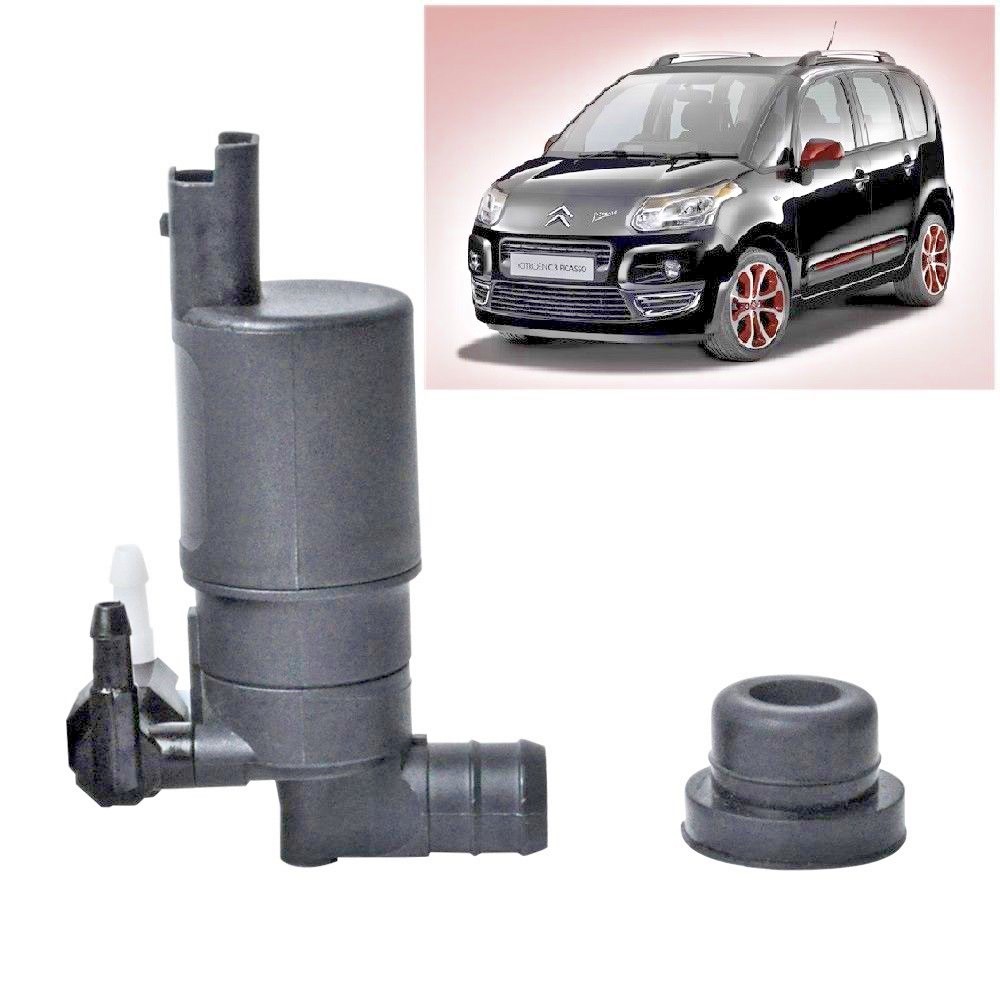 Front & Rear Windscreen Washer Pump For Citroen C3 Picasso 20102021 eBay
