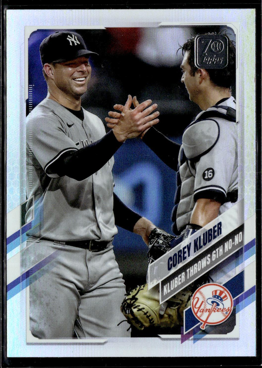 2021 Topps Update #US52 Corey Kluber Rainbow Foil