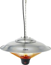 Patio Heater  Tower T978520 Hanging  1.5Kw with LED Light & Remote Control