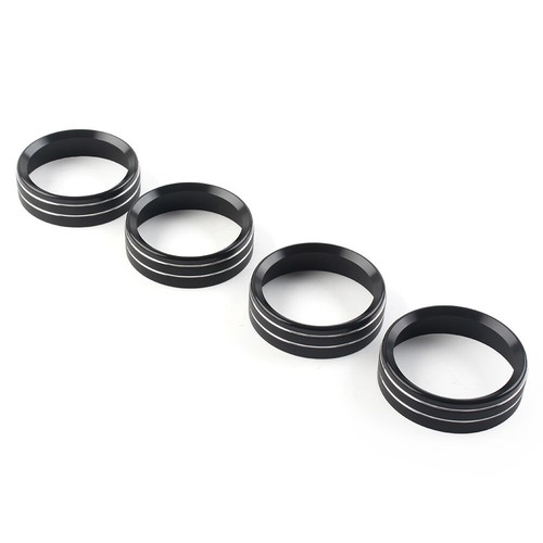Air Conditioner Switch Button Ring Knob Trim For Ford F150 XLT 2015-2020 Black - Picture 3 of 10