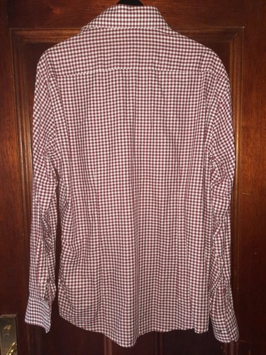 VENTI VINTAGE EUROPEAN LIMITED EDITION CHECKERED MENS LONG SLEEVE SHIRT SIZE 42 - Afbeelding 4 van 4