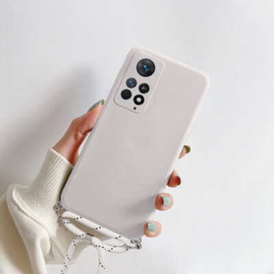 Hülle für Xiaomi Redmi Note 12 11 10 9 Pro Mi 12T Schutzhülle Kordel Band Case