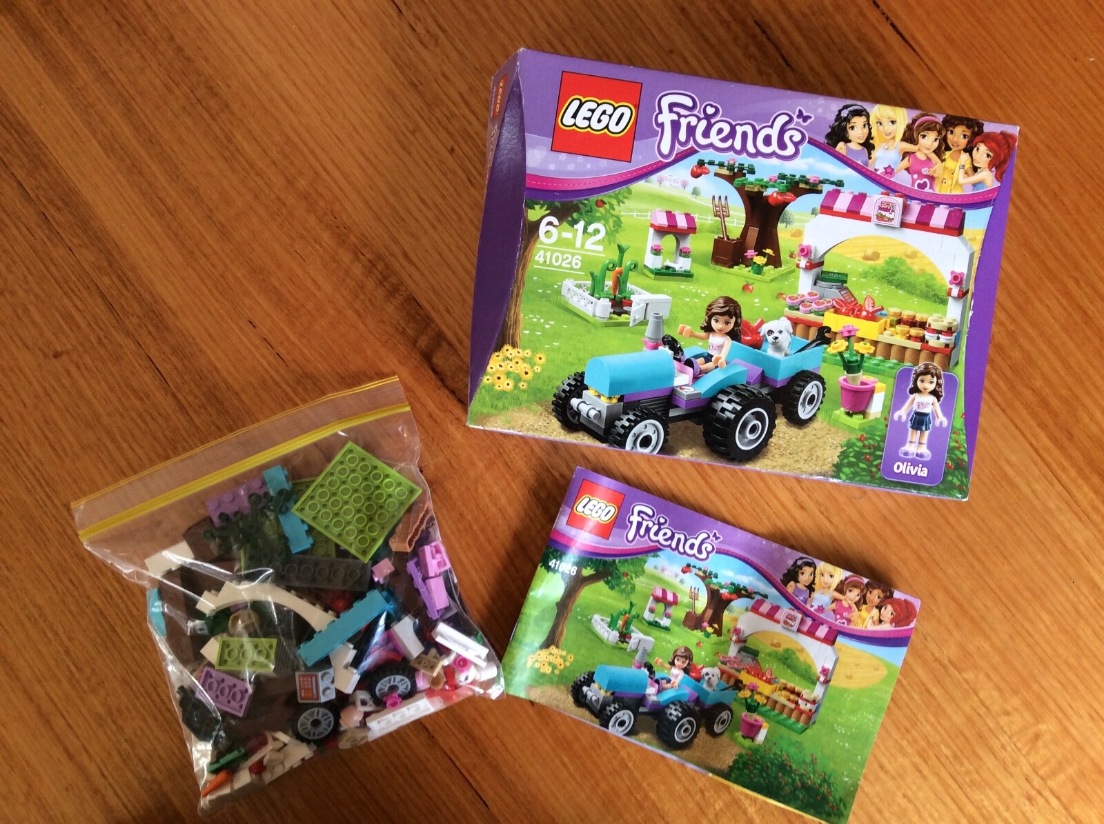 lego friends tractor