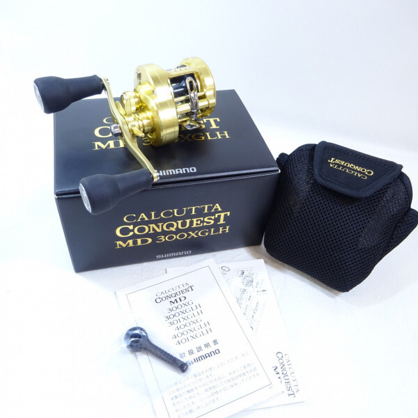リール SHIMANO CALCUTTA CONQUEST MD 300XGLH Shimano Calcutta Conquest CTCNQMD300XGLHB Baitcasting Reel