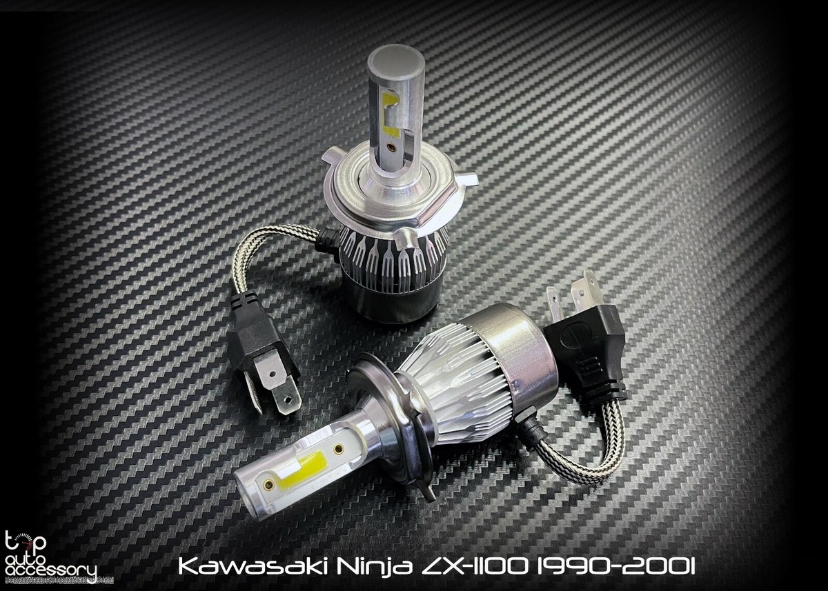 その他 HID H4 LED Kit H4 Headlight Lights Bulbs Hyper HID for Kawasaki Ninja