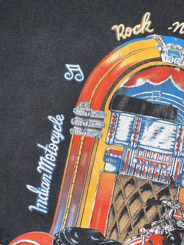 Indian Motorcycle By Trinity Product 1993 USA Vintage Tee T-shirt - Picture 10 of 17