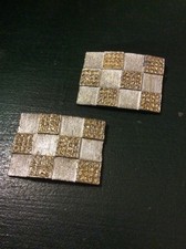 Vintage Estate Accessory Signed Tip Toe Rhinestone Shoe Clips Amazing Piece